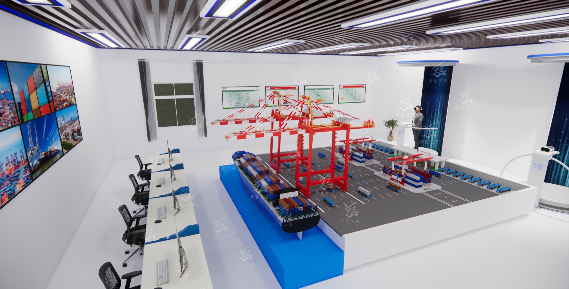 专业实验室介绍-航海仿真实验室