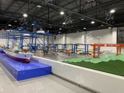 集装箱码头教学模型、集装箱港口码头实训教学平台