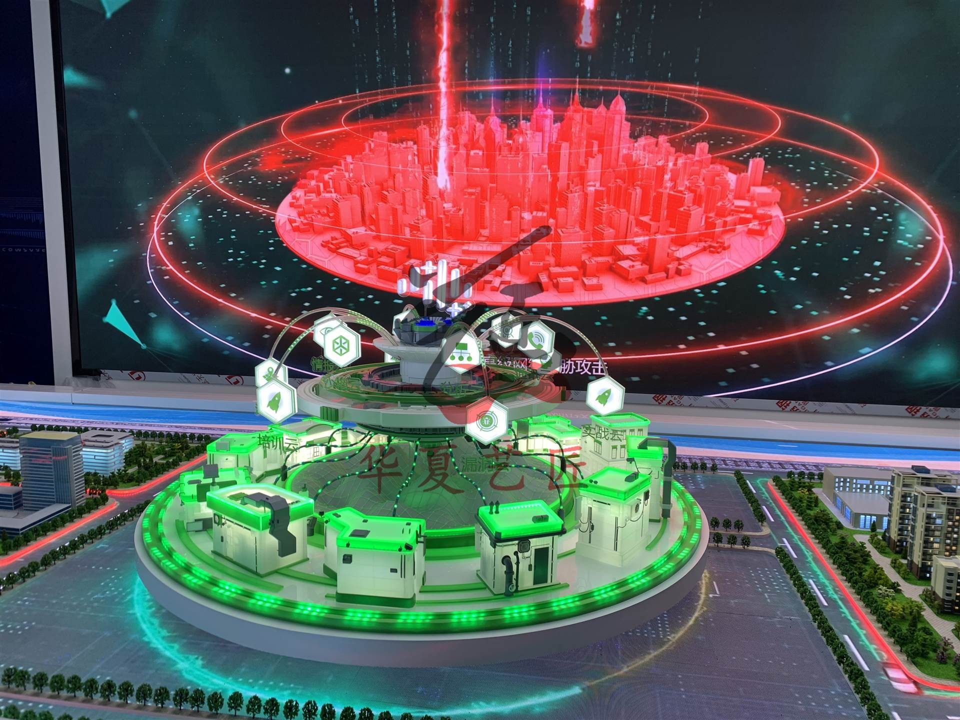 深圳网络安全沙盘模型、工控安全教学实训沙盘