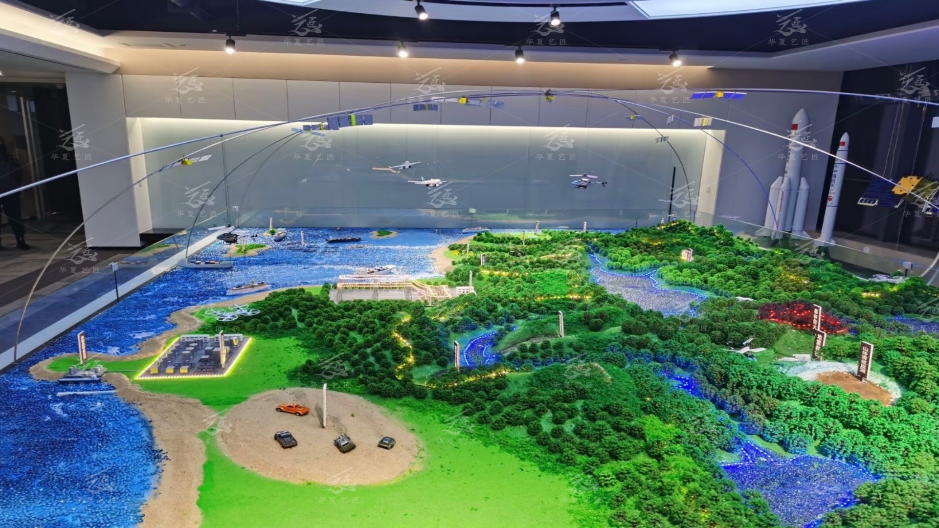 《空陆一体・智驭未来：全域低空经济生态仿真沙盘》